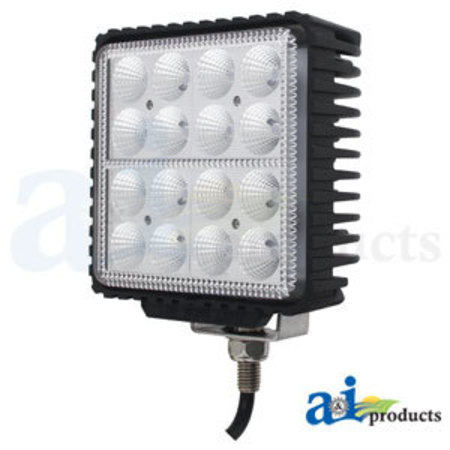 A & I PRODUCTS Work Lamp, LED, Flood, Square 0" x0" x0" A-WL461
